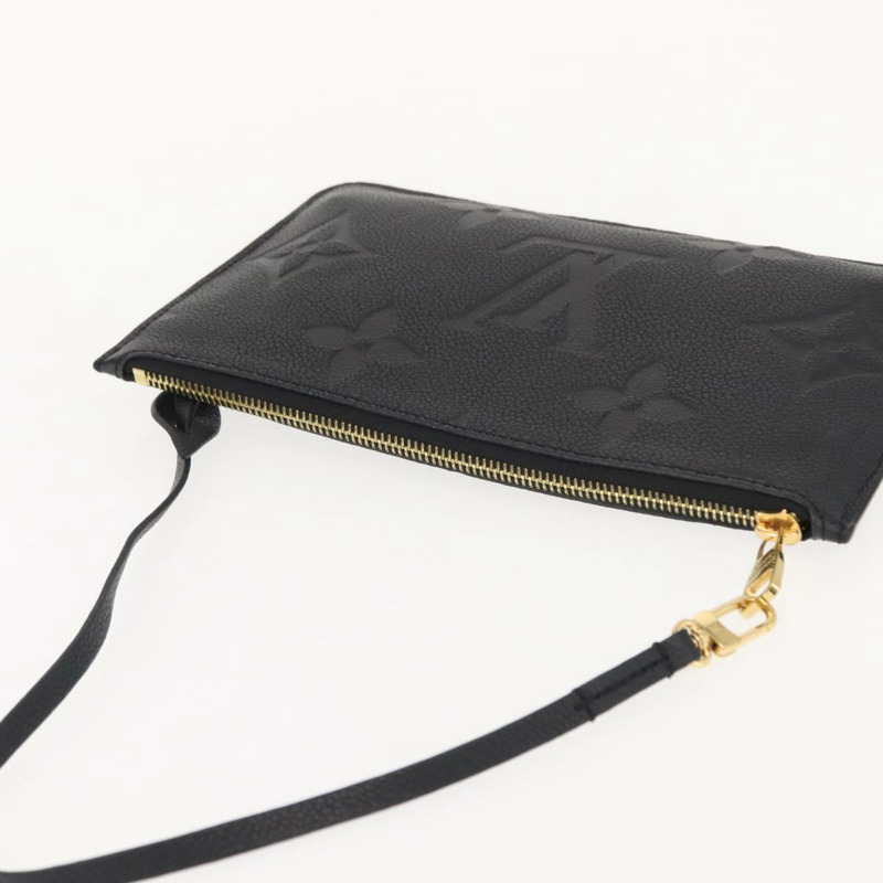 【日本直送】路易威登 Monogram Empreinte Giant Neverfull MM 手拿包 黑色 LV 正品 149361-5