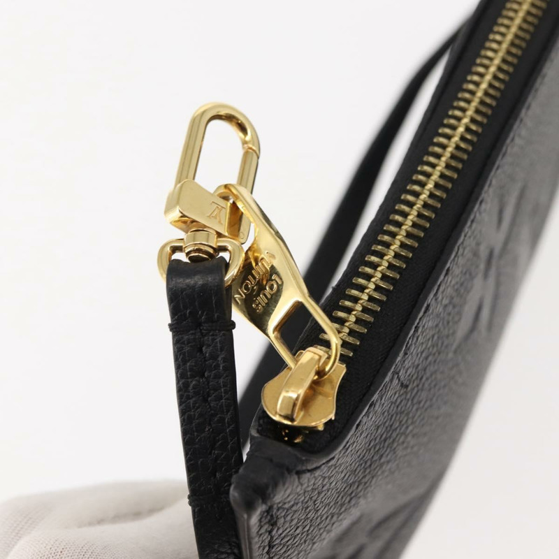 【日本直送】路易威登 Monogram Empreinte Giant Neverfull MM 手拿包 黑色 LV 正品 149361-8