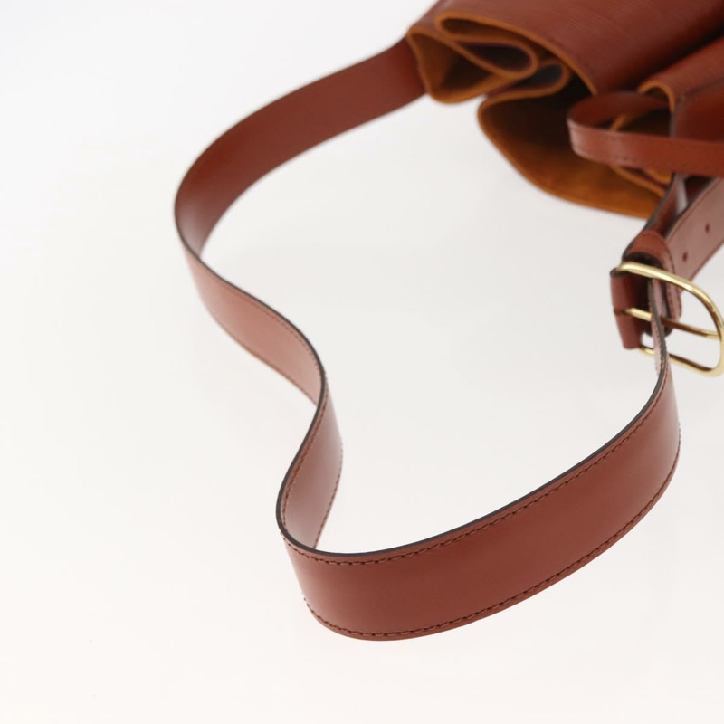 【日本直送】路易威登 Epi Sac Depaule GM 肩背包 棕色 M80193 LV Auth 149397-6