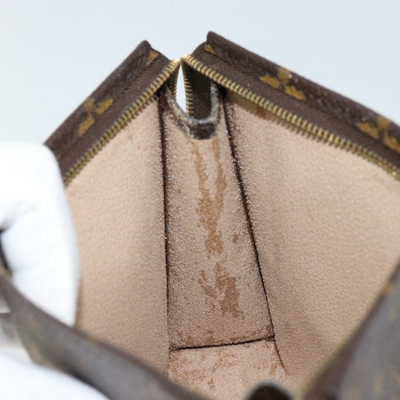 【日本直送】路易威登 Monogram Poche Toilette 19 手拿包 M47544 LV Auth 151835-10