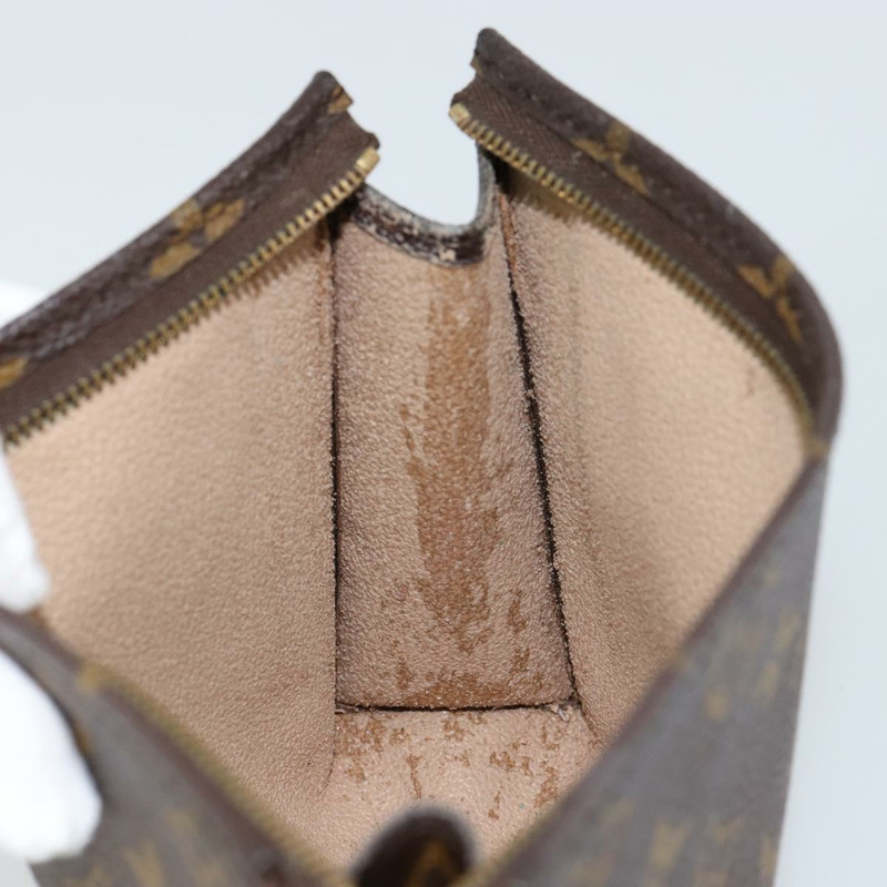 【日本直送】路易威登 Monogram Poche Toilette 19 手拿包 M47544 LV Auth 151835-16