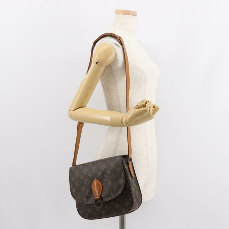 【日本直送】路易威登 Monogram Saint Cloud GM 肩背包 M51242 LV Auth 151854-24