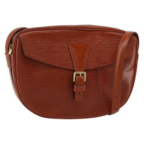 路易威登 Epi Jeune Fille MM 單肩包棕 M52153 LV 正品 152144