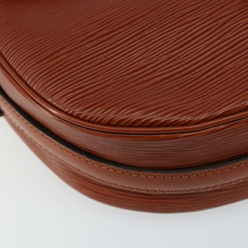 【日本直送】路易威登 Epi Jeune Fille MM 單肩包棕 M52153 LV 正品 152144-14