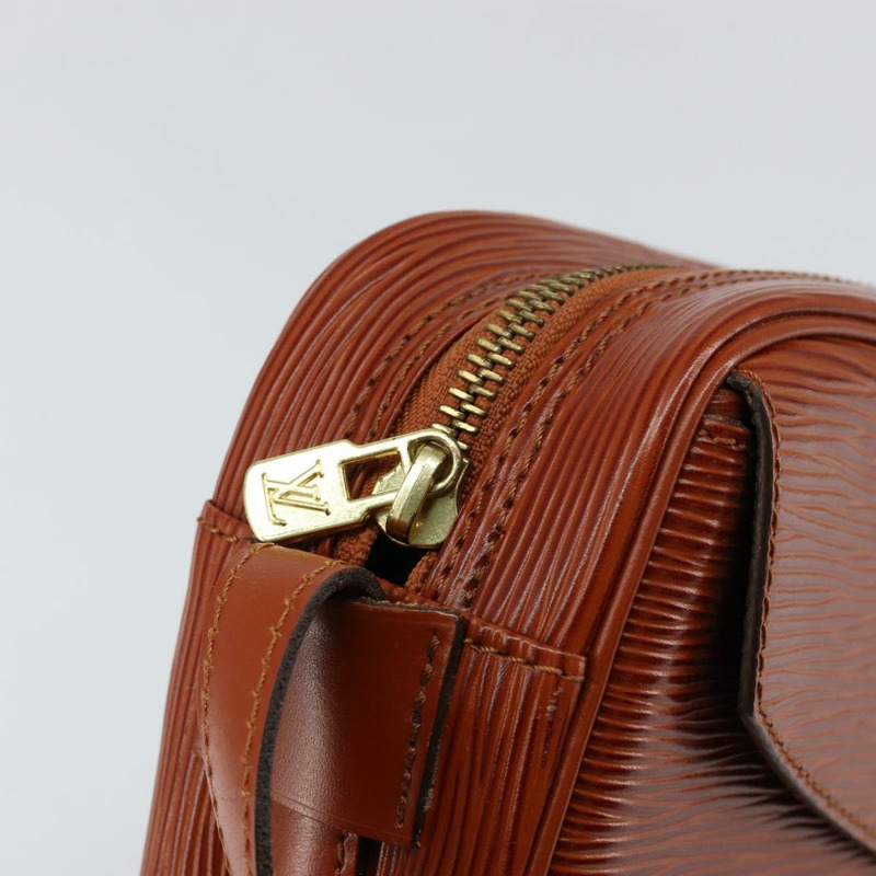 【日本直送】路易威登 Epi Jeune Fille MM 單肩包棕 M52153 LV 正品 152144-18