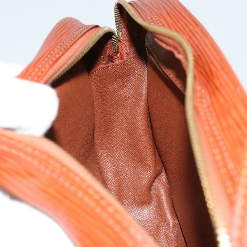 【日本直送】路易威登 Epi Jeune Fille MM 單肩包棕 M52153 LV 正品 152144-21