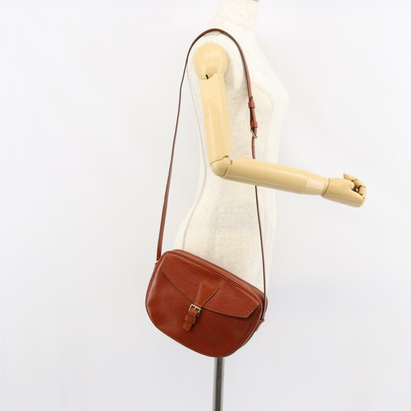 【日本直送】路易威登 Epi Jeune Fille MM 單肩包棕 M52153 LV 正品 152144-23