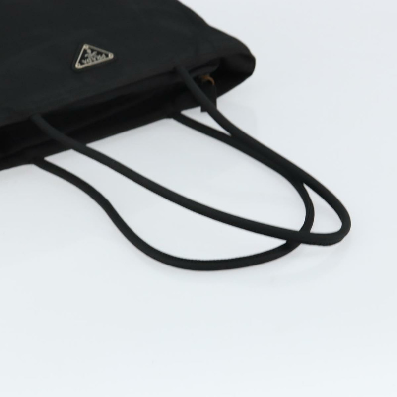 【日本直送】PRADA 尼龍托特包 黑色 銀色 正品 149511-6