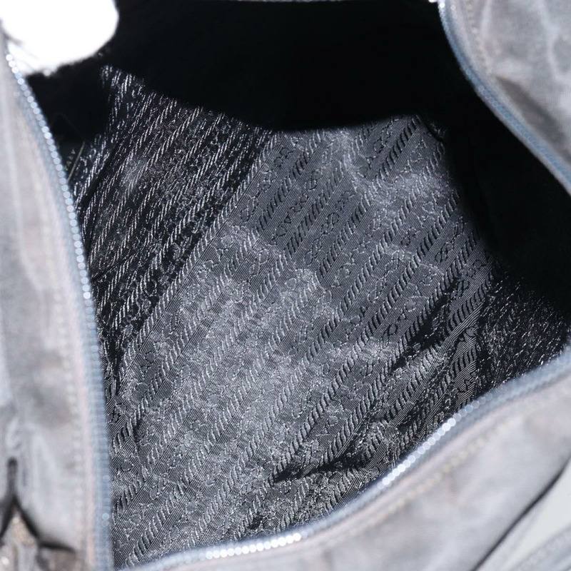 【日本直送】PRADA 尼龍托特包 黑色 銀色 正品 149511-10