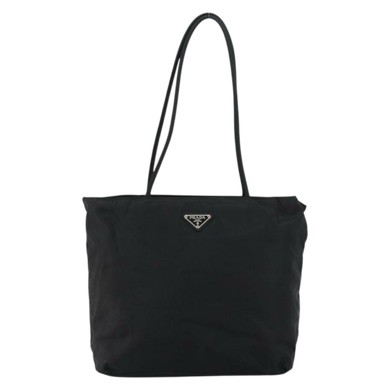 【日本直送】PRADA 尼龍托特包 黑色 銀色 正品 149511-12