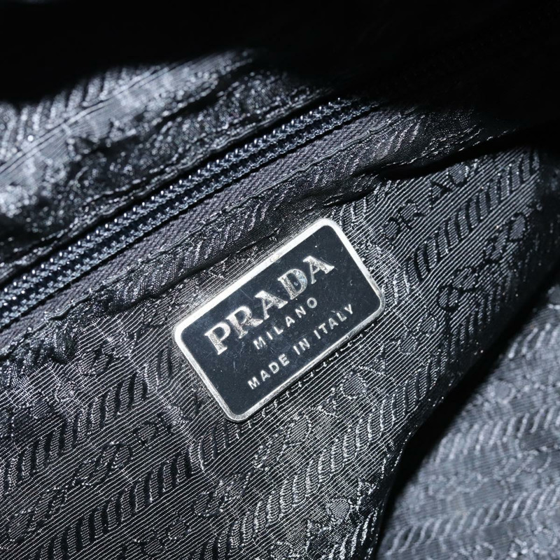 【日本直送】PRADA 尼龍托特包 黑色 銀色 正品 149511-17