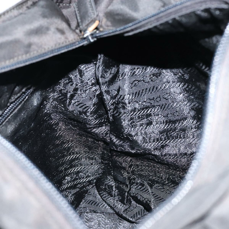 【日本直送】PRADA 尼龍托特包 黑色 銀色 正品 149511-18