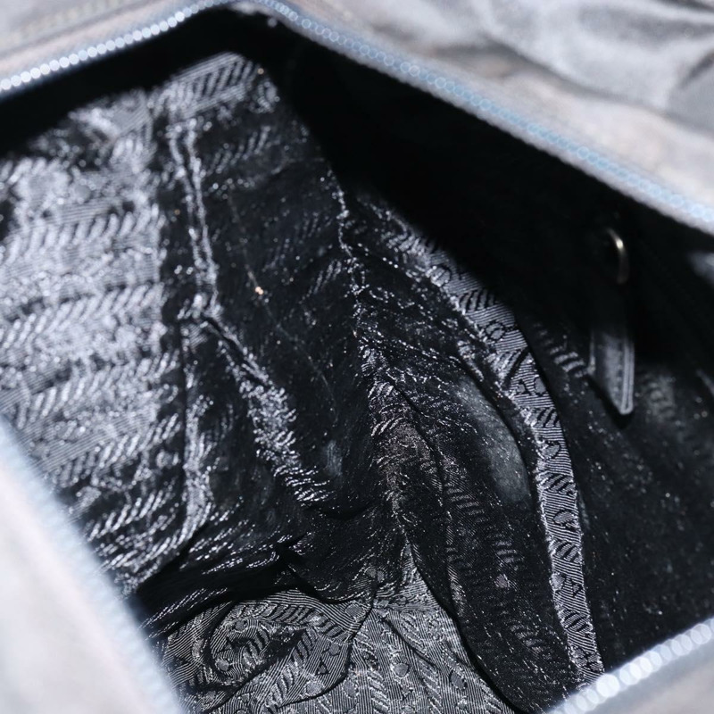 【日本直送】PRADA 尼龍托特包 黑色 銀色 正品 149511-19