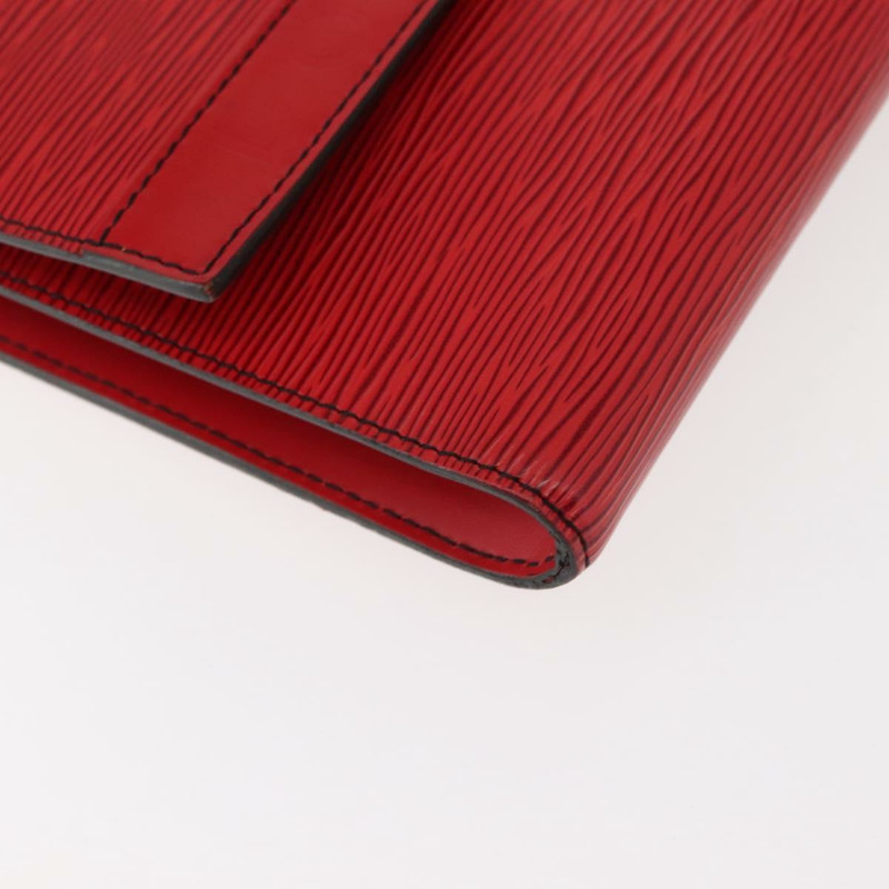 【日本直送】路易威登 Epi Pochette 信封手拿包 紅色 M52587 LV 正品 152020-7