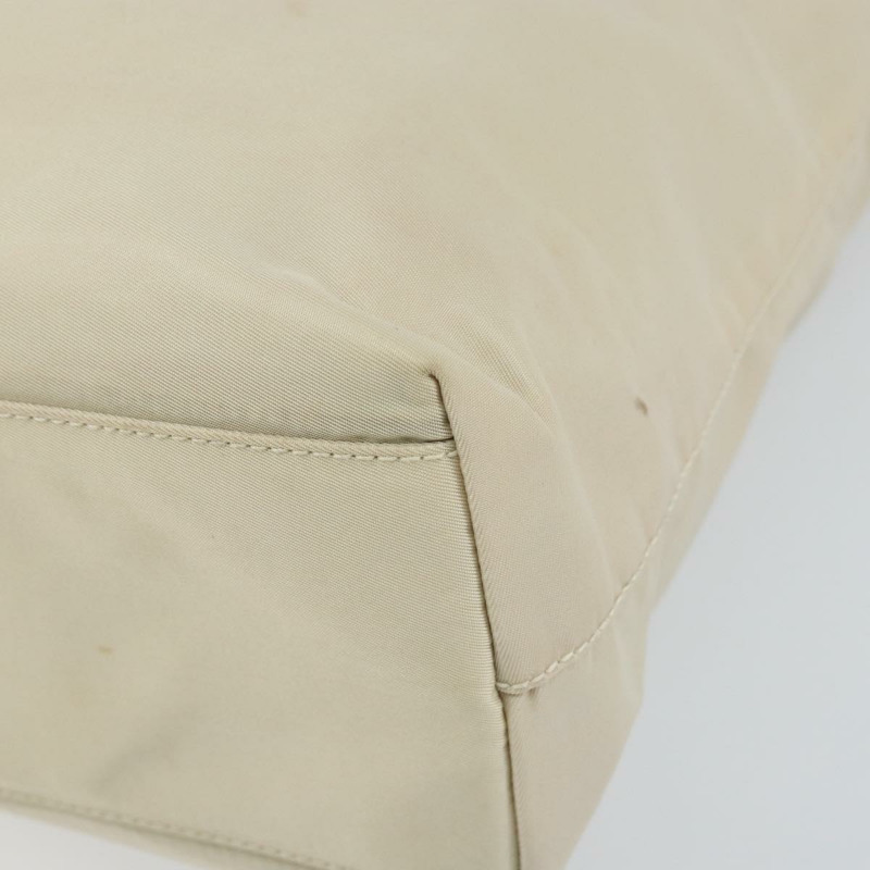 【日本直送】PRADA 尼龍手提包 白色 銀色 正品 151884-8