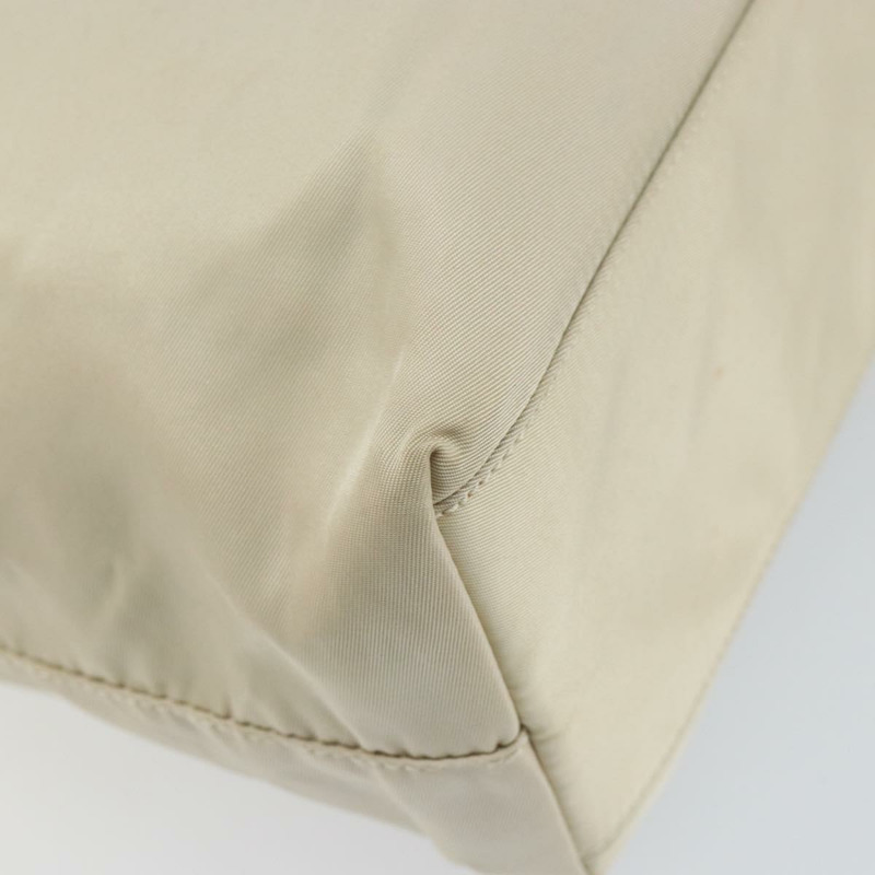 【日本直送】PRADA 尼龍手提包 白色 銀色 正品 151884-15