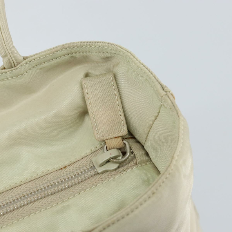 【日本直送】PRADA 尼龍手提包 白色 銀色 正品 151884-17