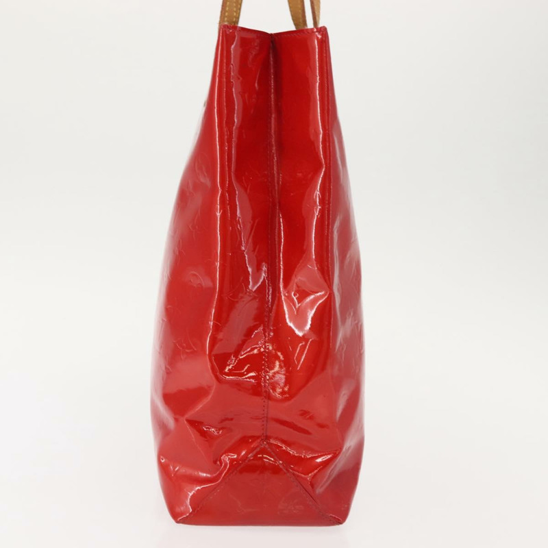 【日本直送】路易威登 Monogram Vernis Reade MM 手提包 紅色 M91086 LV 正品 152096-3