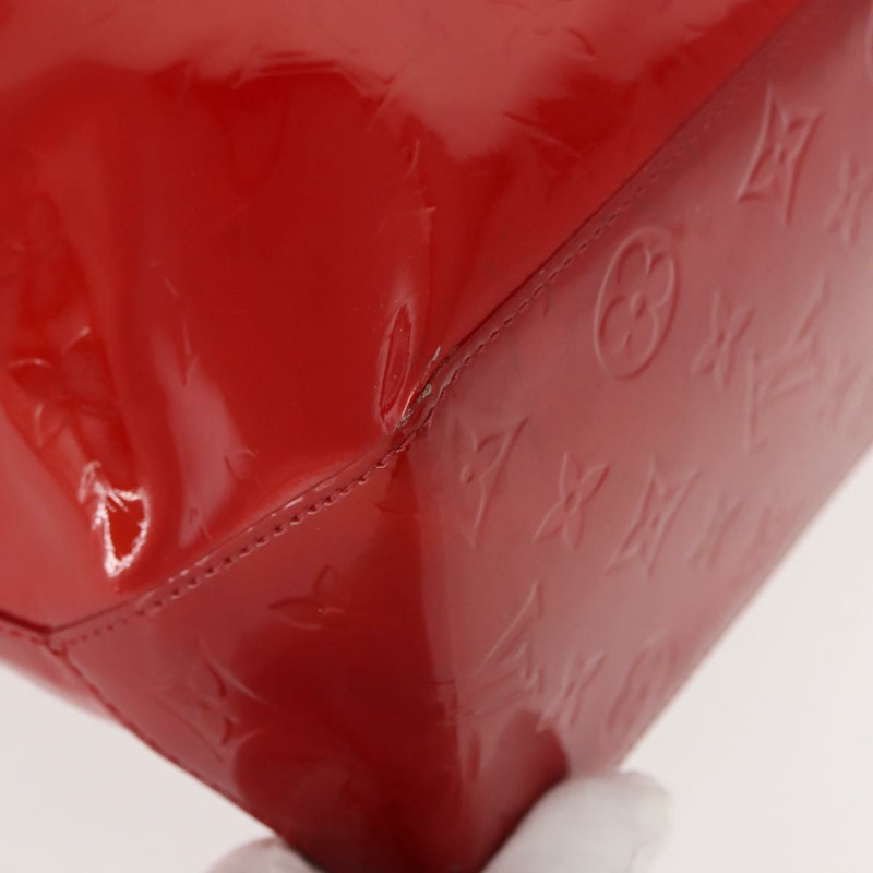 【日本直送】路易威登 Monogram Vernis Reade MM 手提包 紅色 M91086 LV 正品 152096-8