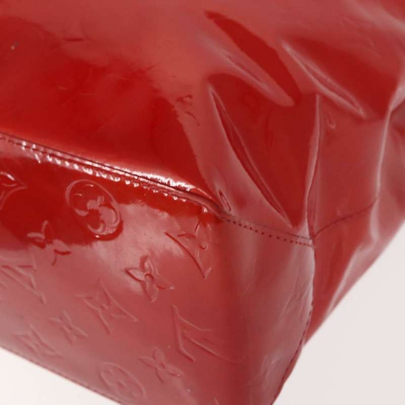 【日本直送】路易威登 Monogram Vernis Reade MM 手提包 紅色 M91086 LV 正品 152096-13