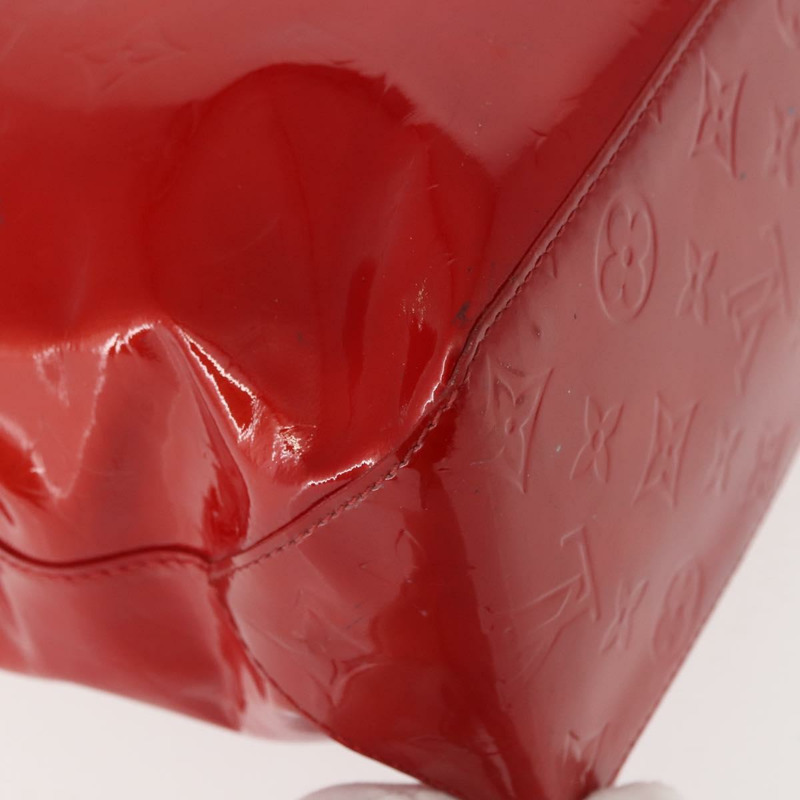 【日本直送】路易威登 Monogram Vernis Reade MM 手提包 紅色 M91086 LV 正品 152096-14