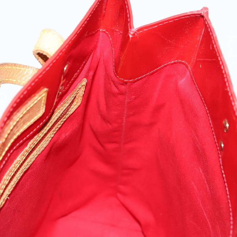 【日本直送】路易威登 Monogram Vernis Reade MM 手提包 紅色 M91086 LV 正品 152096-17