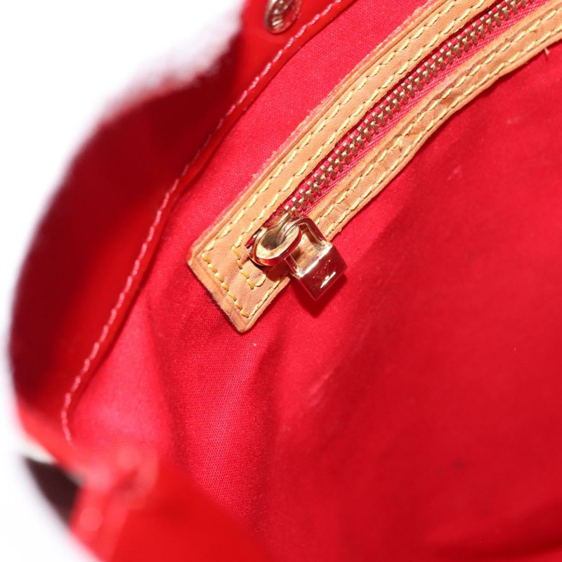 【日本直送】路易威登 Monogram Vernis Reade MM 手提包 紅色 M91086 LV 正品 152096-19