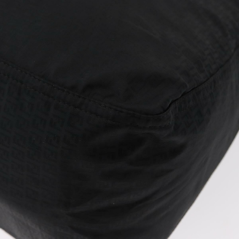 【日本直送】FENDI Zucchino帆布手提包 黑色 銀色 正品 149710-15