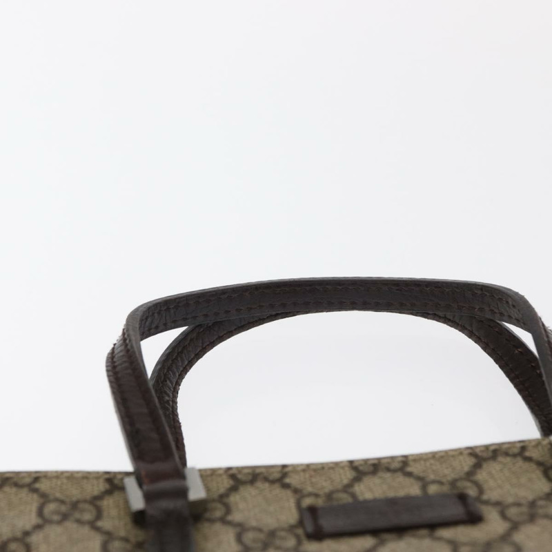 【日本直送】GUCCI GG Supreme 手提包 PVC 米色 銀色 114599 正品 149706-8