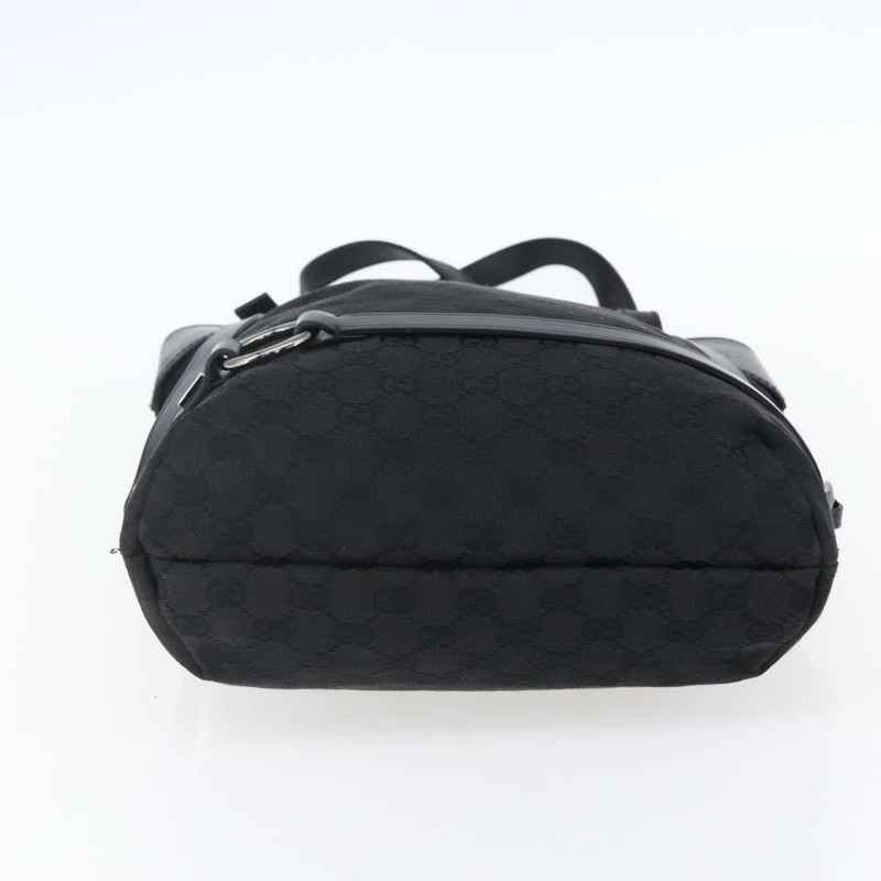 【日本直送】GUCCI GG帆布托特包 黑色 銀色 106248 正品 152026-4