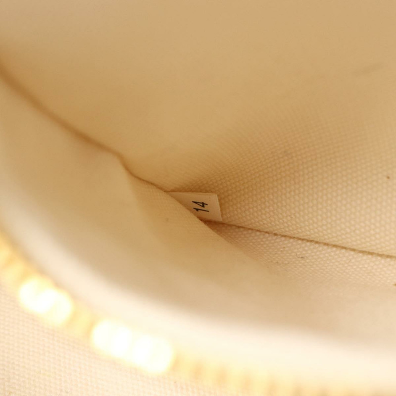 【日本直送】PRADA Canapa MM 手袋 帆布 白色 金色 正品 151893-11