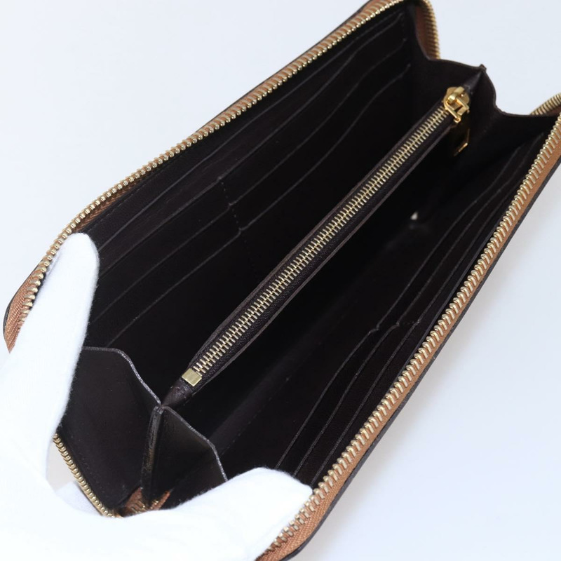 【日本直送】路易威登 Parnassus PortefeuilleJena 皮夾 皮革 棕色 M58209 正品 150897-8