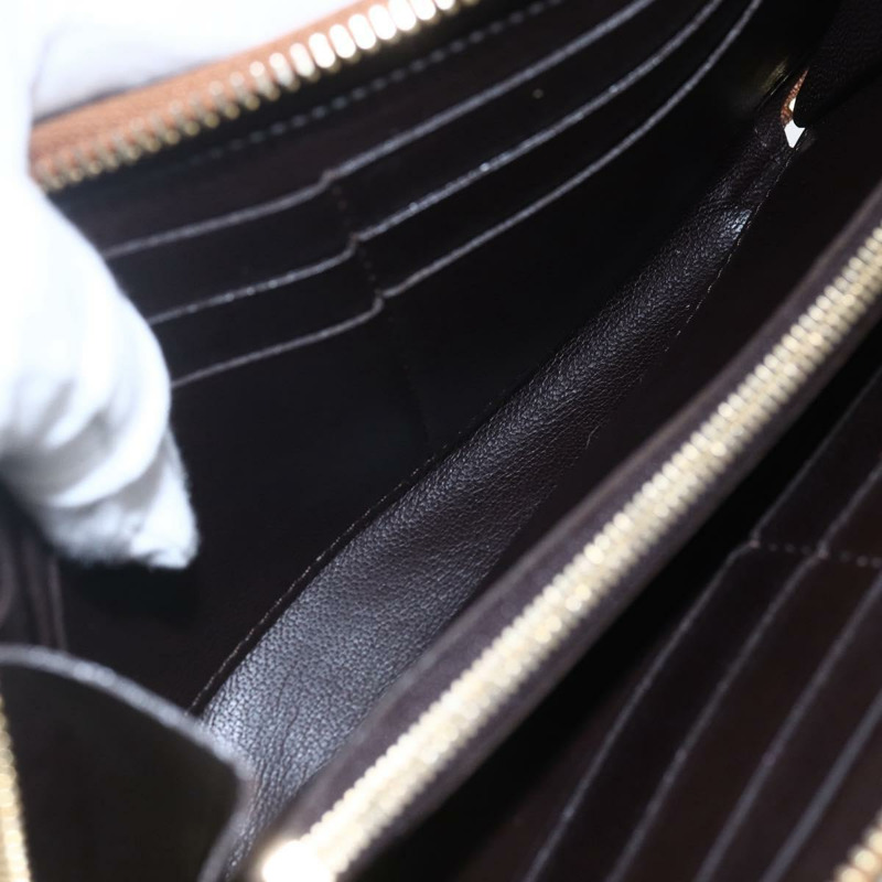 【日本直送】路易威登 Parnassus PortefeuilleJena 皮夾 皮革 棕色 M58209 正品 150897-9