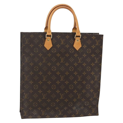 路易威登 Monogram Sac Plat 手提包 M51140 LV 正品 149743
