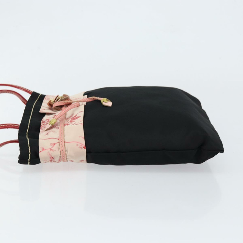 【日本直送】PRADA 尼龍手提包 黑色 銀色 正品 152399-3