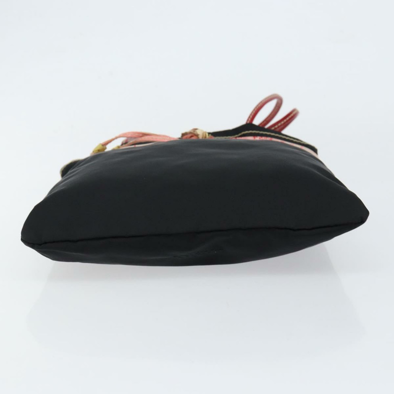 【日本直送】PRADA 尼龍手提包 黑色 銀色 正品 152399-4