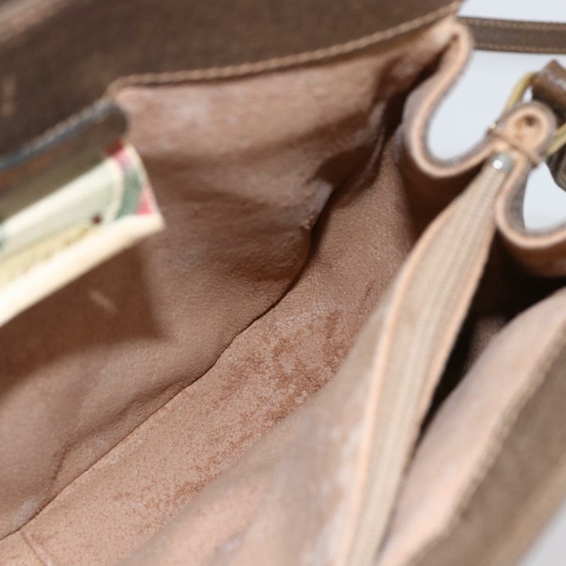 【日本直送】GUCCI GG Supreme Web Sherry Line 手提包 PVC 米色 金色 72 02 024 正品 152354-19