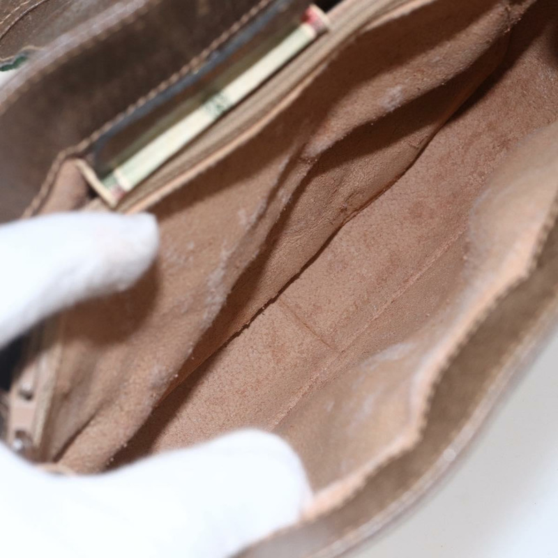 【日本直送】GUCCI GG Supreme Web Sherry Line 手提包 PVC 米色 金色 72 02 024 正品 152354-21