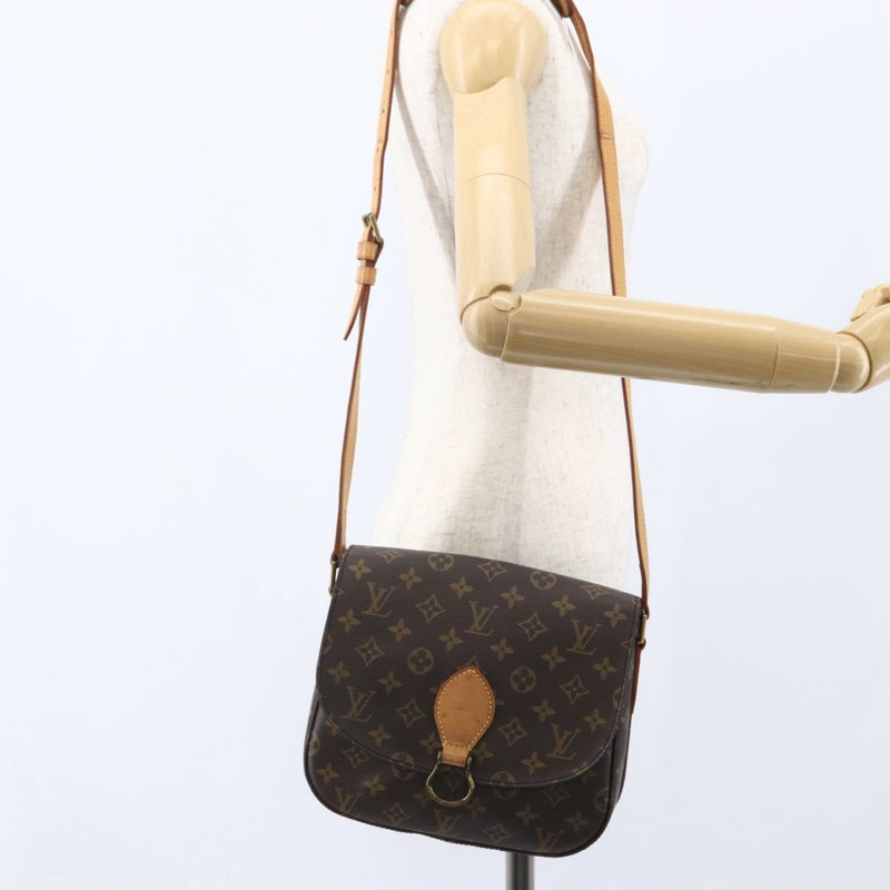 【日本直送】路易威登 Monogram Saint Cloud GM 肩背包 M51242 LV Auth 152303-25