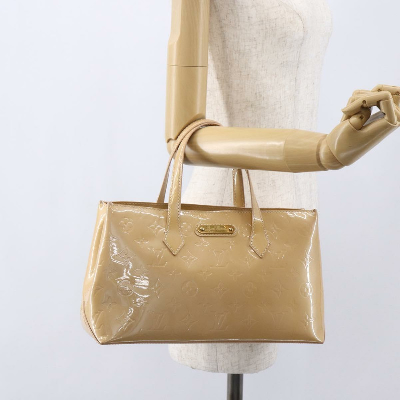 【日本直送】路易威登 Monogram Vernis Wilshire 小號包 Rose Florentin M91642 正品 152514-21