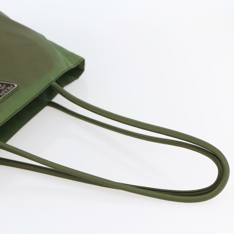【日本直送】PRADA 尼龍卡其色銀色托特包 正品 152583-6