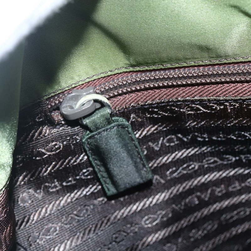 【日本直送】PRADA 尼龍卡其色銀色托特包 正品 152583-18