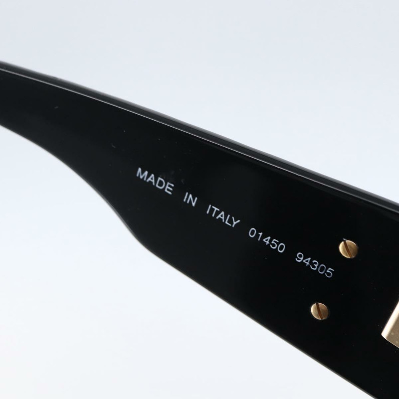 【日本直送】香奈兒黑色塑膠太陽眼鏡，附CC標誌，型號153001-9