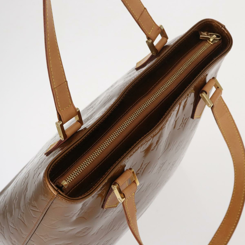 【日本直送】路易威登 Monogram Vernis Houston 手提包 青銅色 M91122 LV 正品 152873-5