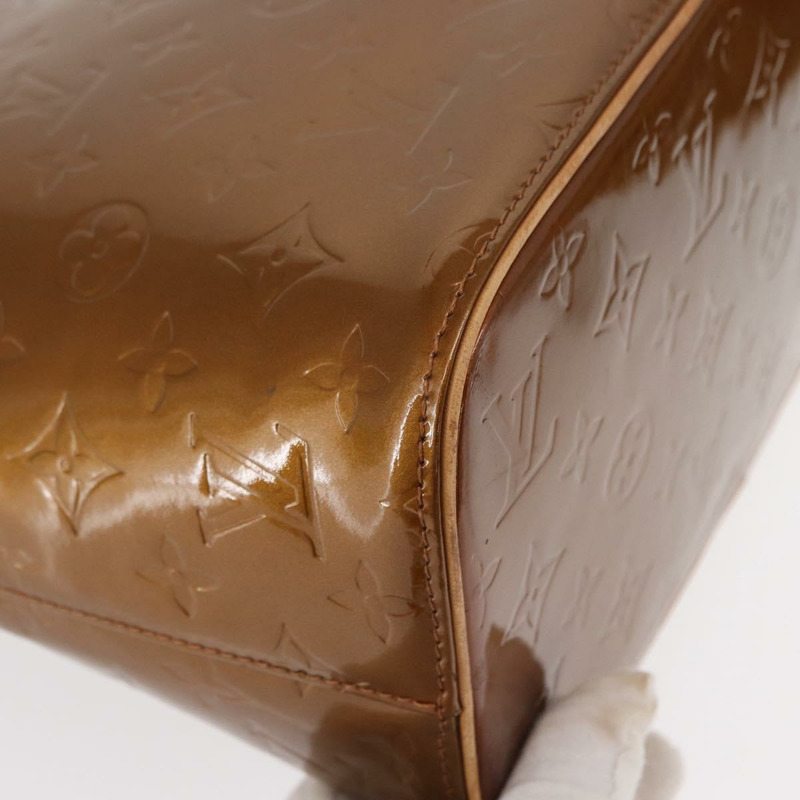 【日本直送】路易威登 Monogram Vernis Houston 手提包 青銅色 M91122 LV 正品 152873-8