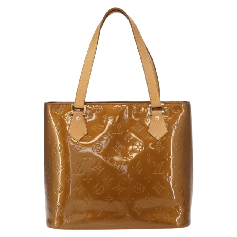 【日本直送】路易威登 Monogram Vernis Houston 手提包 青銅色 M91122 LV 正品 152873-12