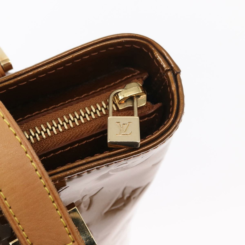 【日本直送】路易威登 Monogram Vernis Houston 手提包 青銅色 M91122 LV 正品 152873-16