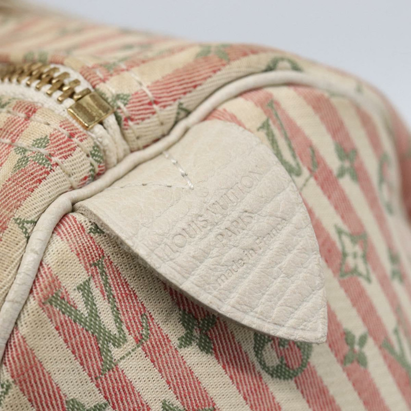 【日本直送】路易威登 Monogram Mini Lin Croisette Speedy 30 手袋 粉紅色 M95501 正品 152894-16