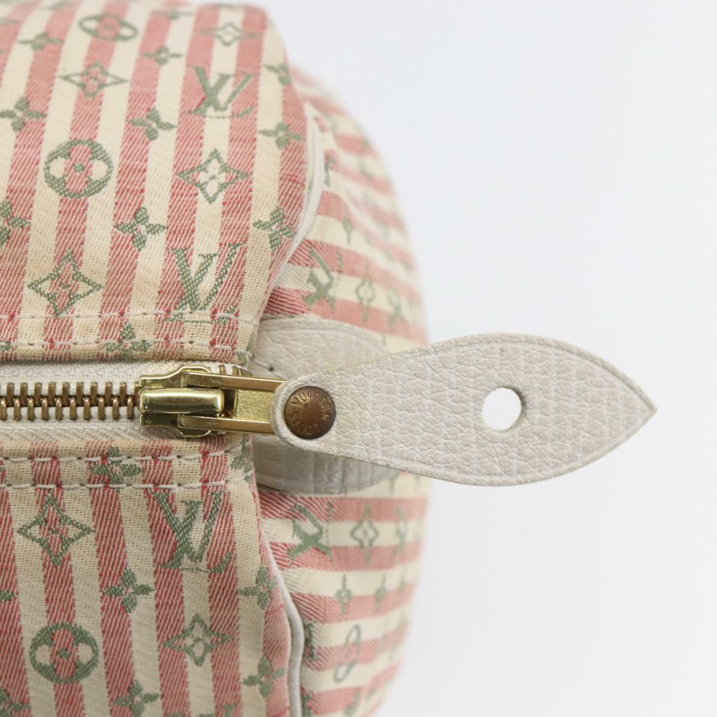 【日本直送】路易威登 Monogram Mini Lin Croisette Speedy 30 手袋 粉紅色 M95501 正品 152894-17