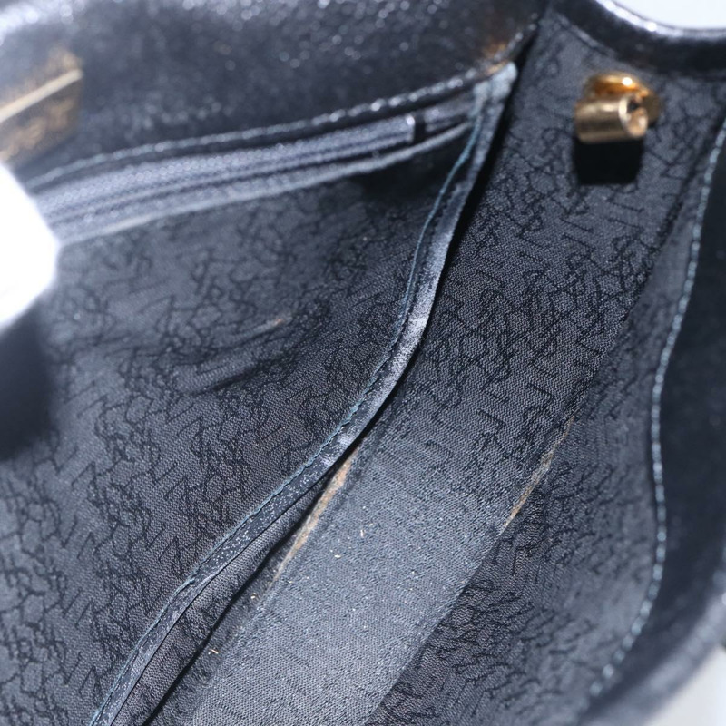 【日本直送】SAINT LAURENT 黑色金色皮革肩背包 正品 152979-18